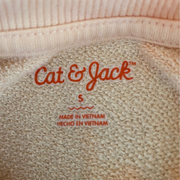 ⭐️ Last Chance ⭐️ Cat & Jack girls 7/8 crew sweater sweatshirts bundle of 2 - Picture 7 of 9
